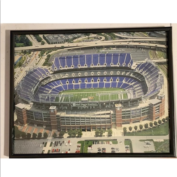 Baltimore Ravens Stadium M & T Bank Stadium Frame